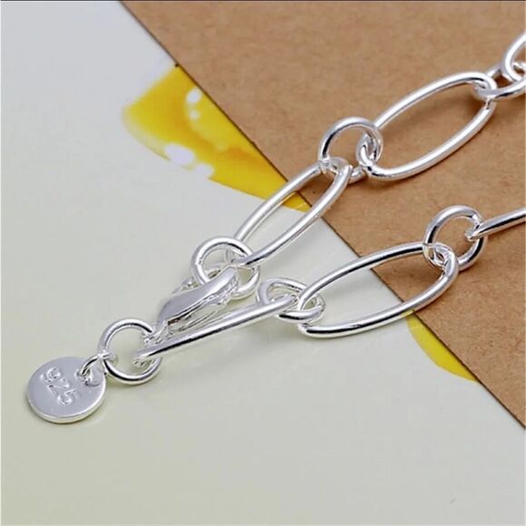 The Upscale Link Bracelet in 925 silver - Picture 4 of 6